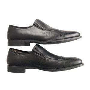 Magnanni Black Top Grain Cowhide Loafers 10D